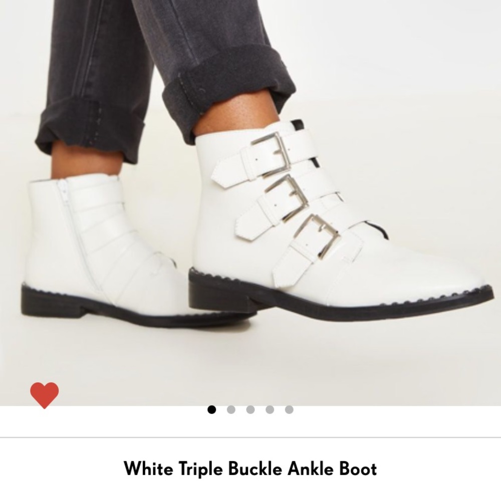 PLT Triple buckle Boots🤍 *Coachella style*